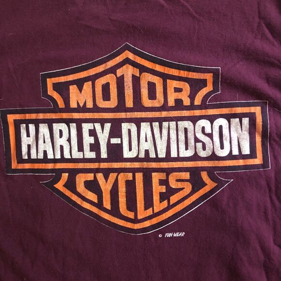 VTG Harley Davidson Spellbound T-shirt Mens Sz XL Single Stitch USA 90s Fun Wear - Picture 7 of 11
